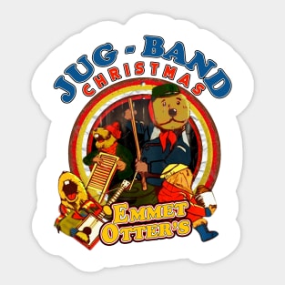 Emmet Otters Jug Band Christmas Sticker